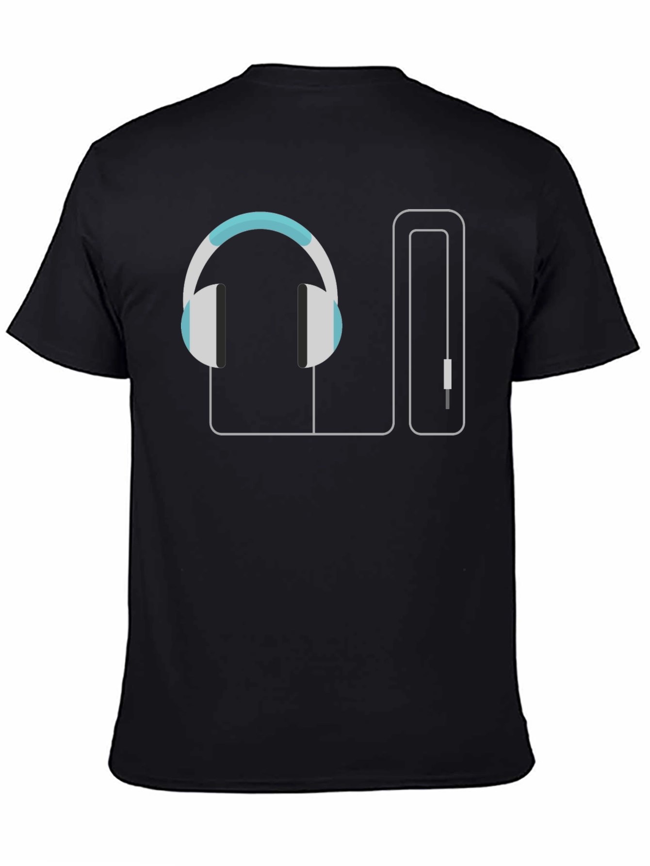 Headphone Graphic Tee - Music Lover T-Shirt