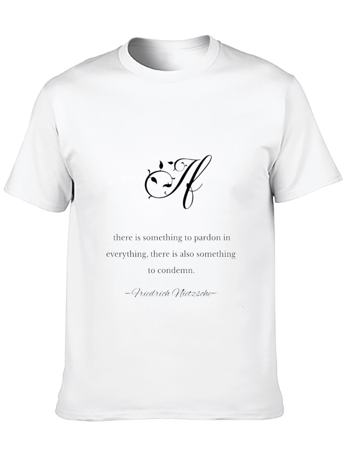 Philosophical Quote Graphic T-Shirt