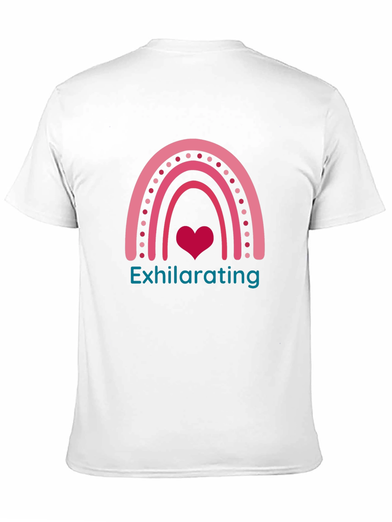 Exhilarating Rainbow Heart T-Shirt