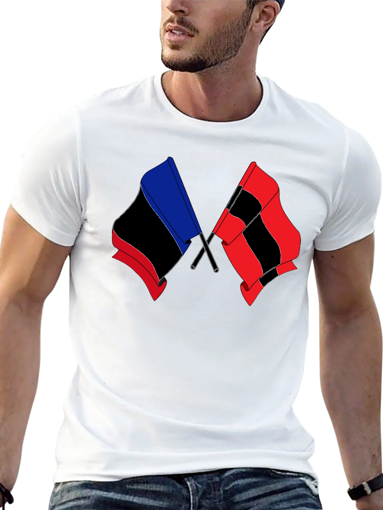 Tamil Flags Graphic Tee