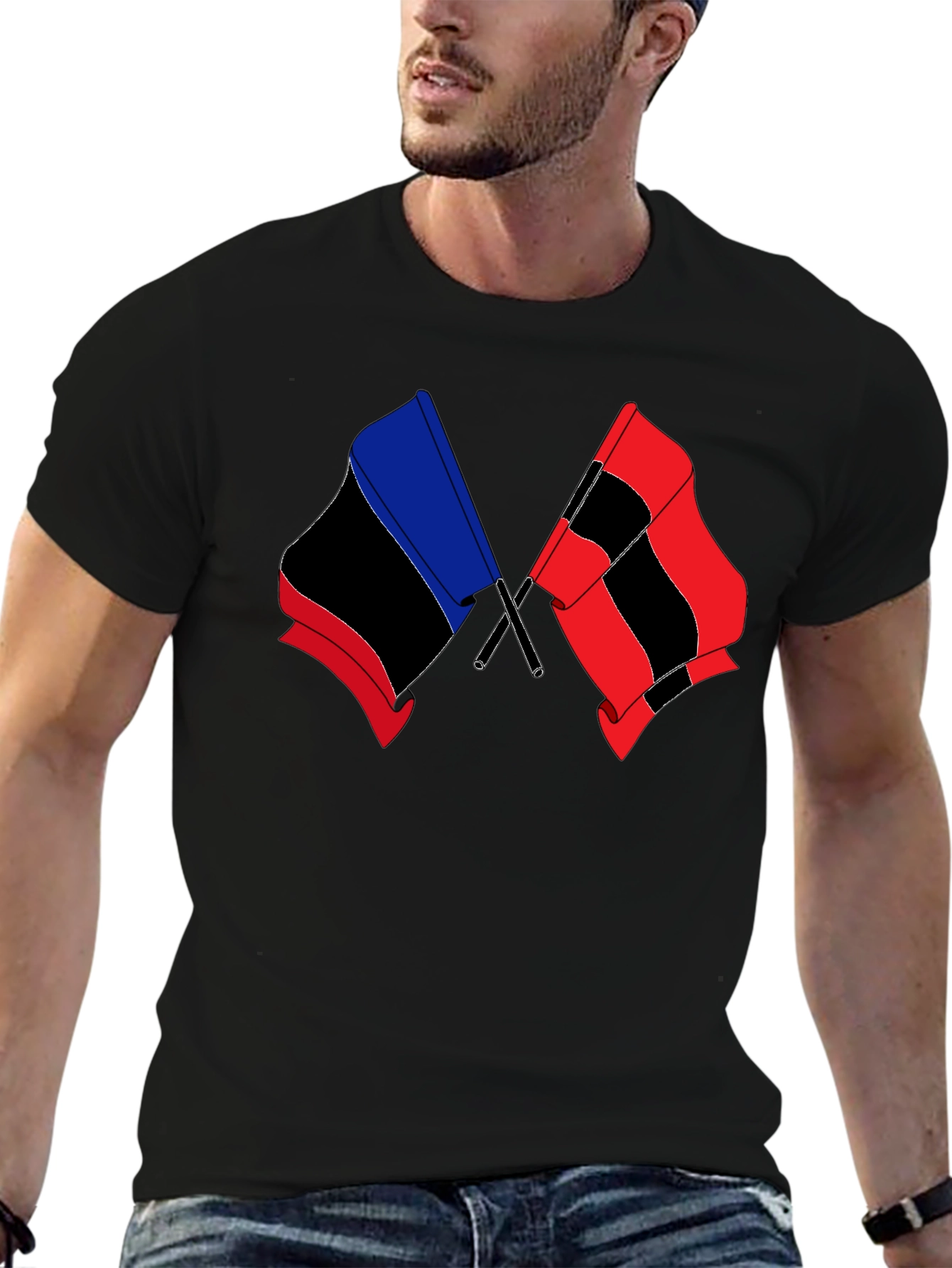 Tamil Flags Graphic Tee