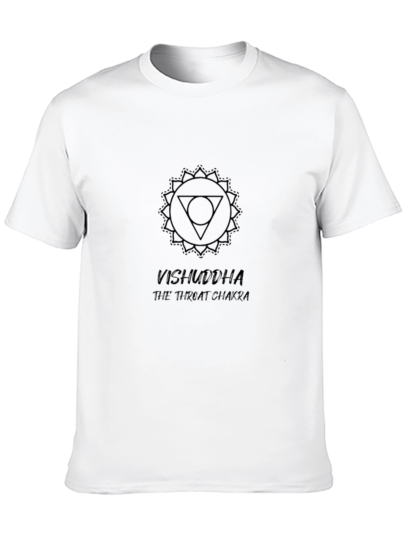 Vishuddha Throat Chakra T-Shirt - Spiritual Design