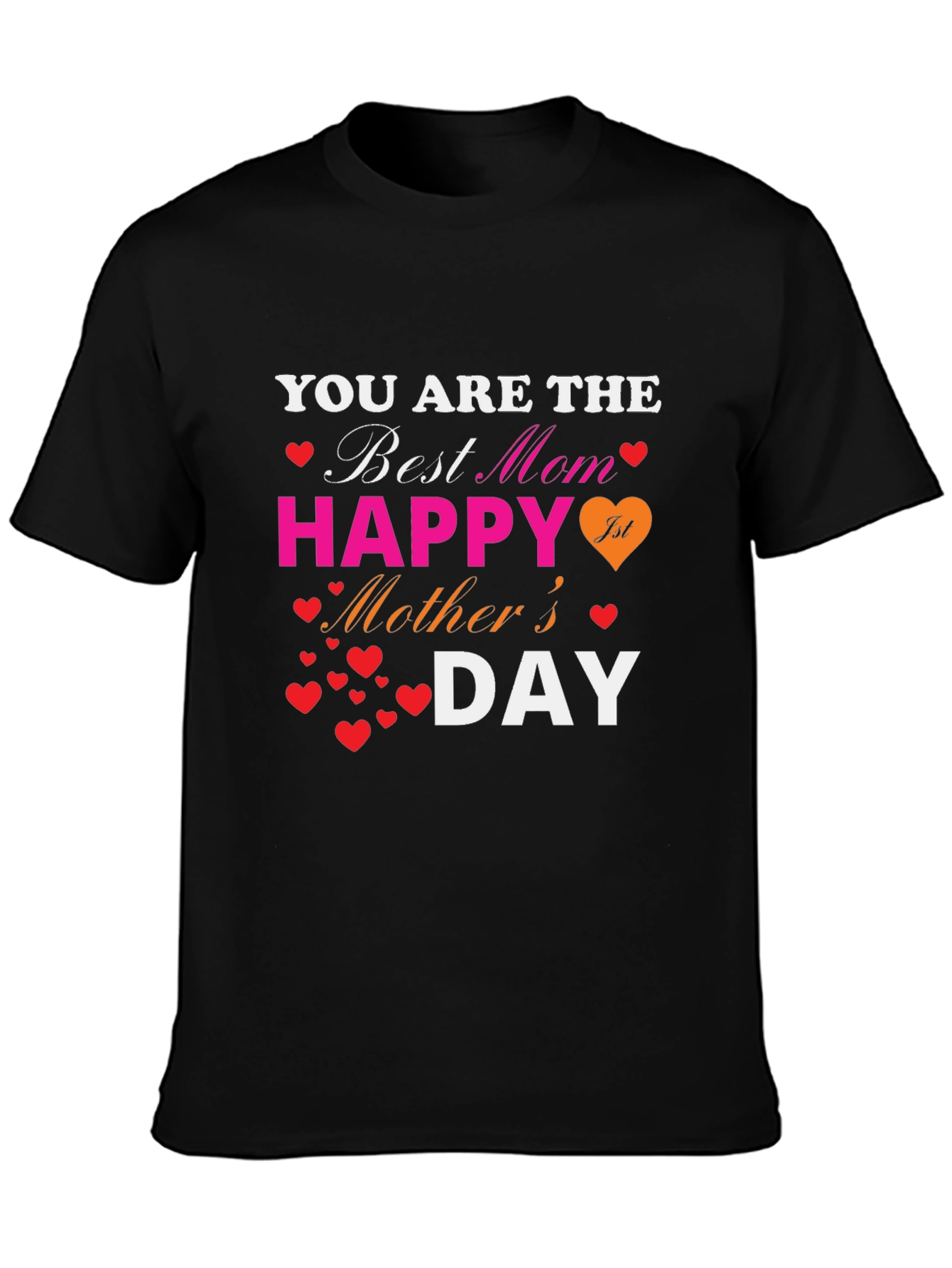 Best Mom Mothers Day Graphic T-Shirt