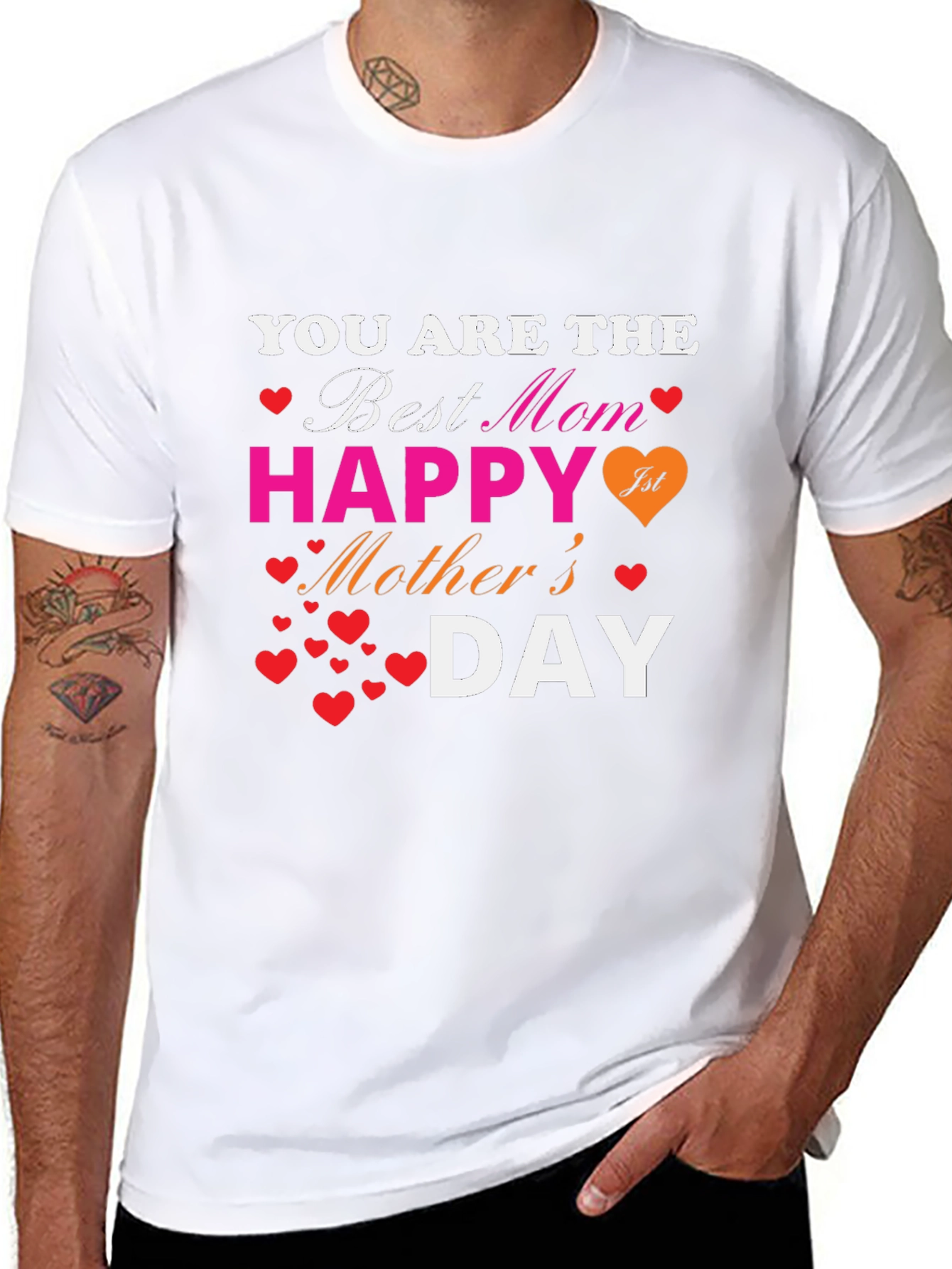 Best Mom Mothers Day Graphic T-Shirt