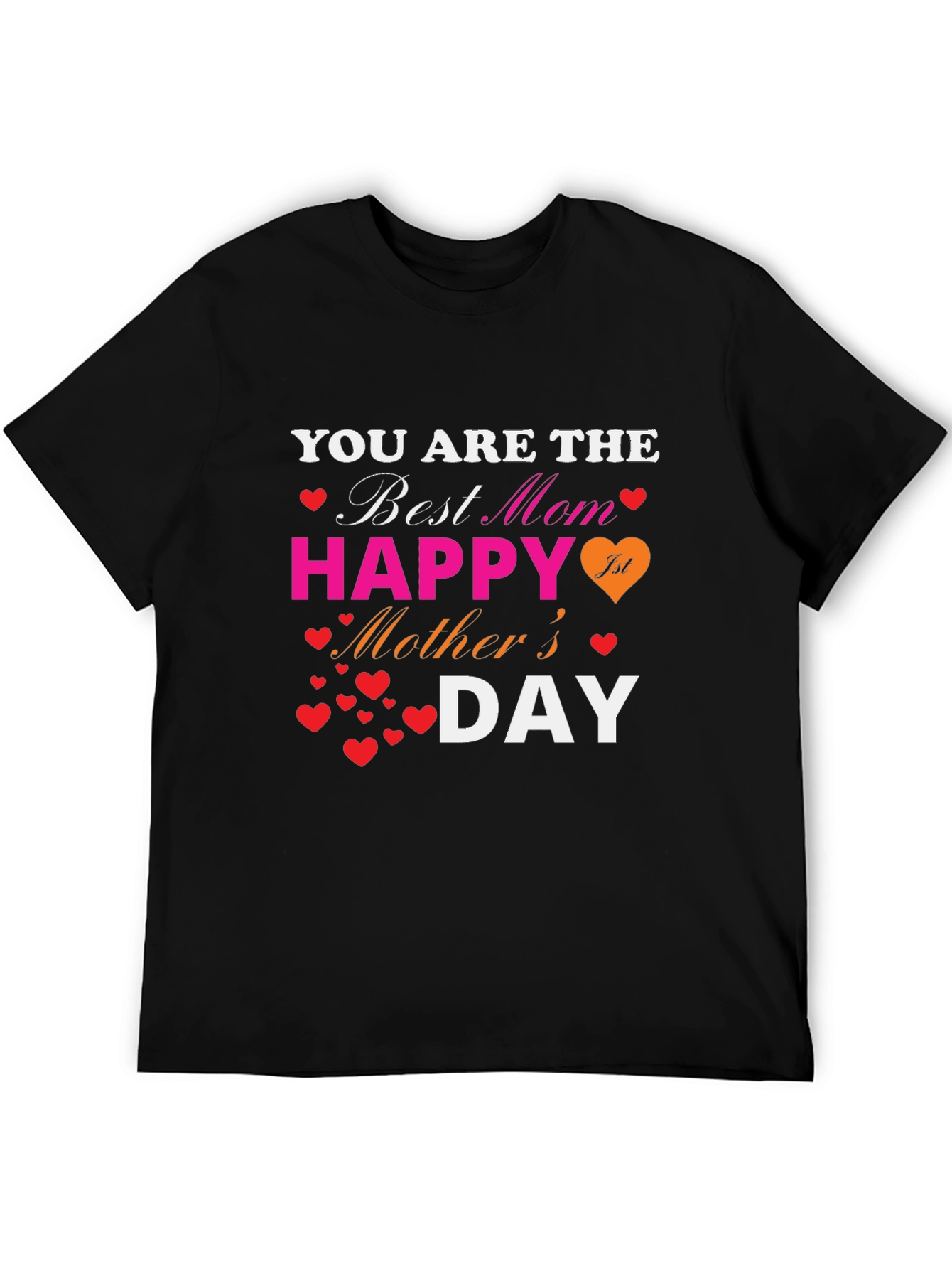Best Mom Mothers Day Graphic T-Shirt