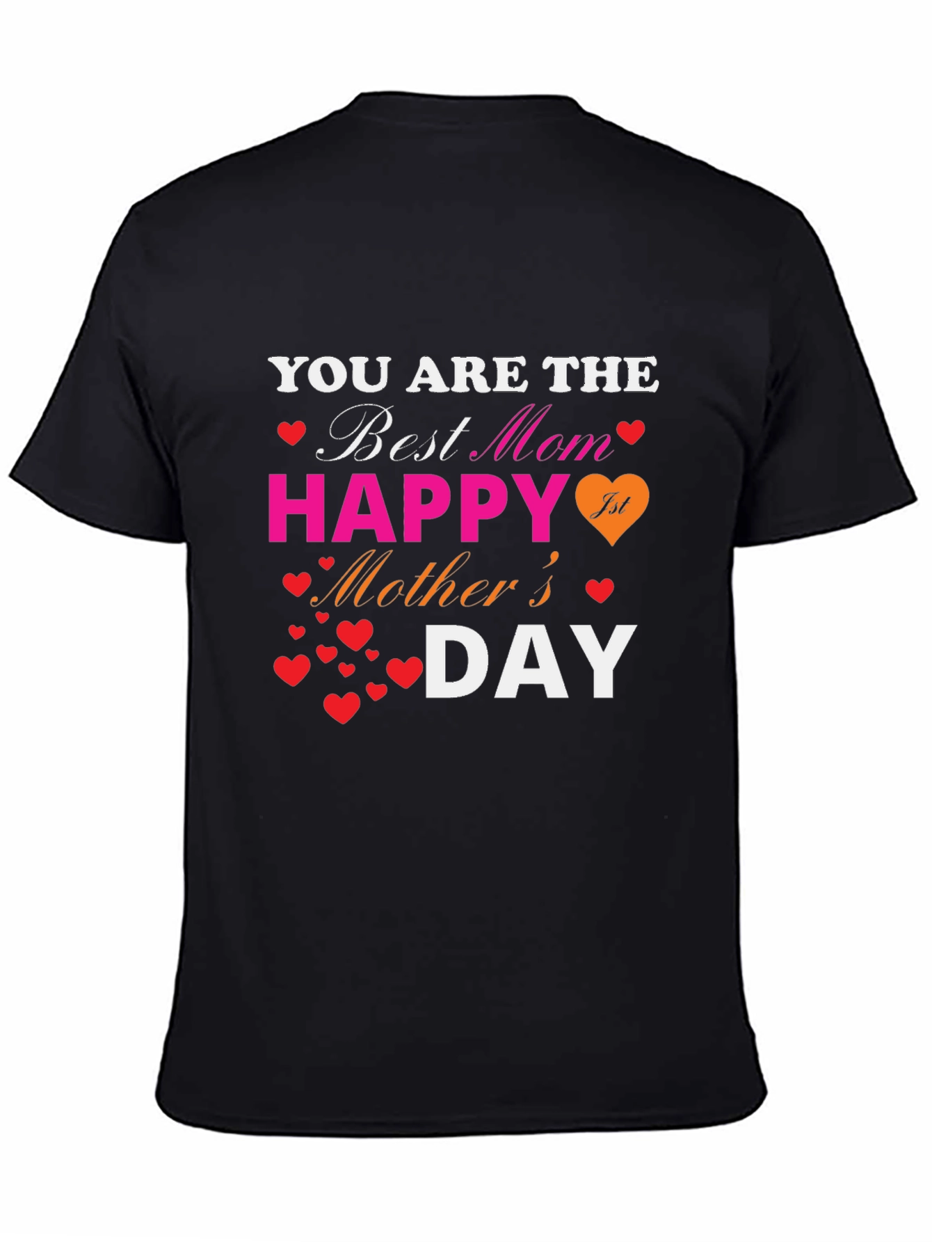 Best Mom Mothers Day Graphic T-Shirt