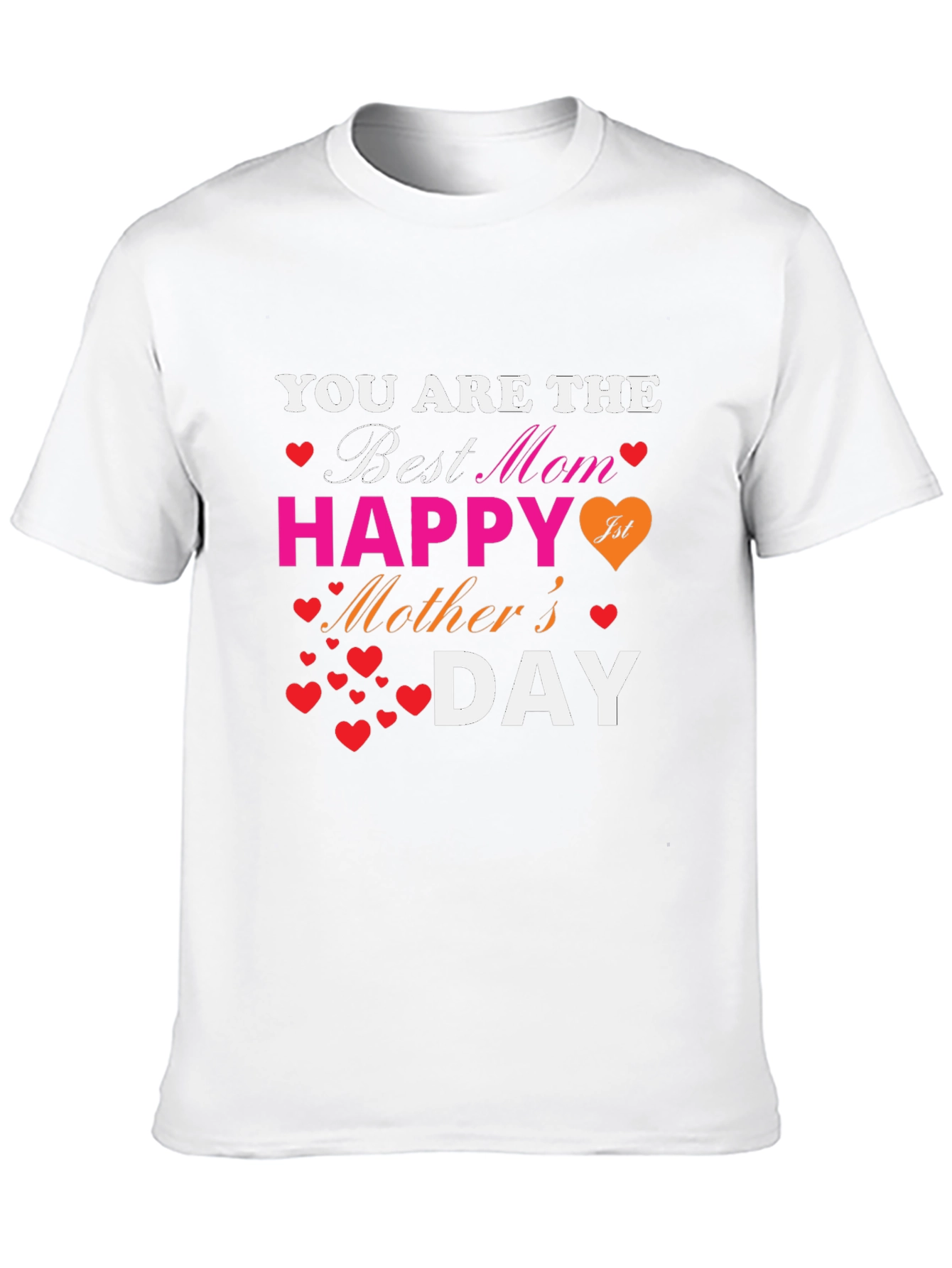 Best Mom Mothers Day Graphic T-Shirt
