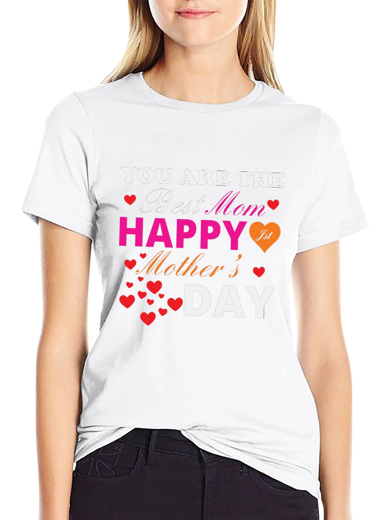 Best Mom Mothers Day Graphic T-Shirt