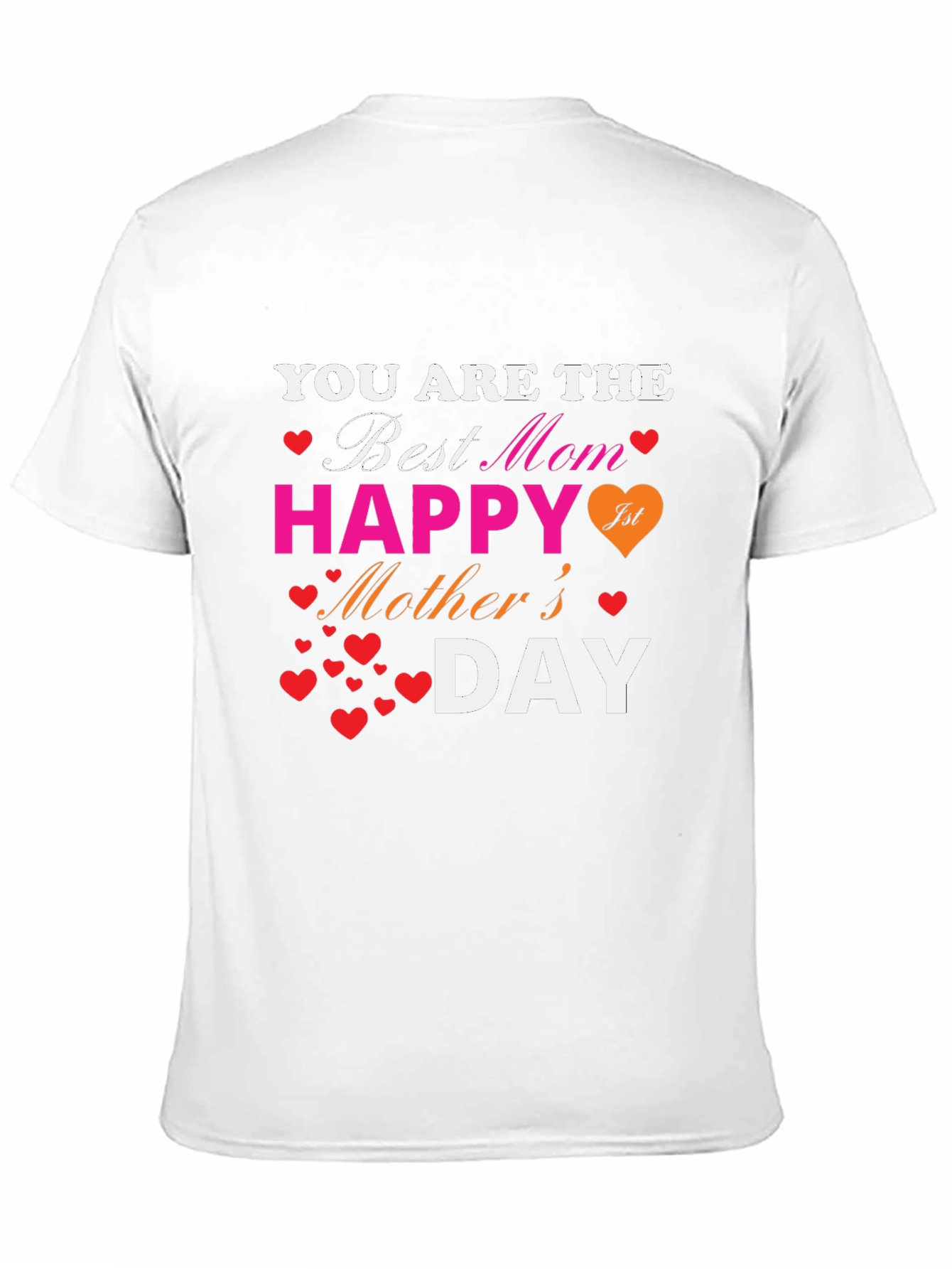 Best Mom Mothers Day Graphic T-Shirt