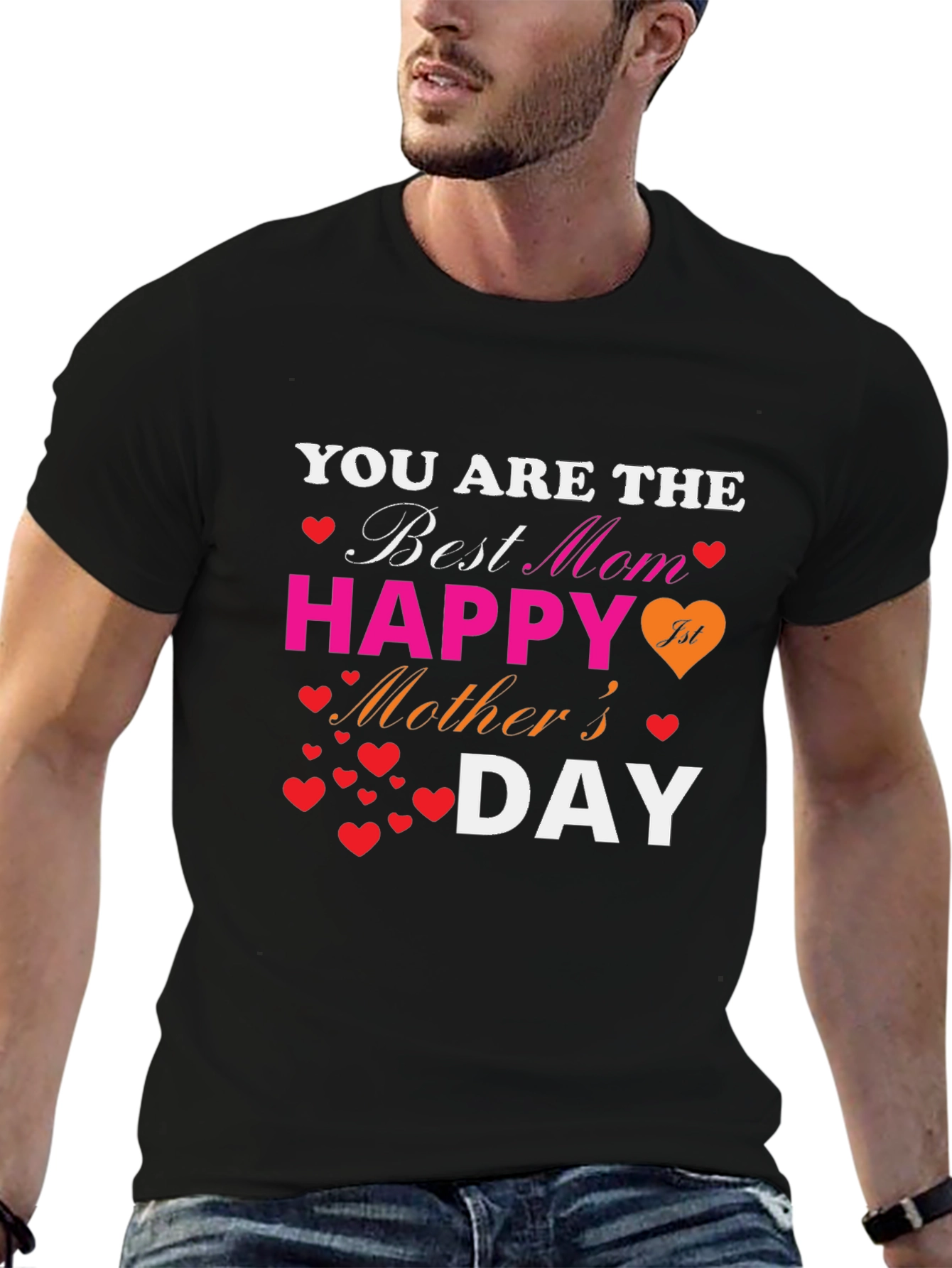 Best Mom Mothers Day Graphic T-Shirt