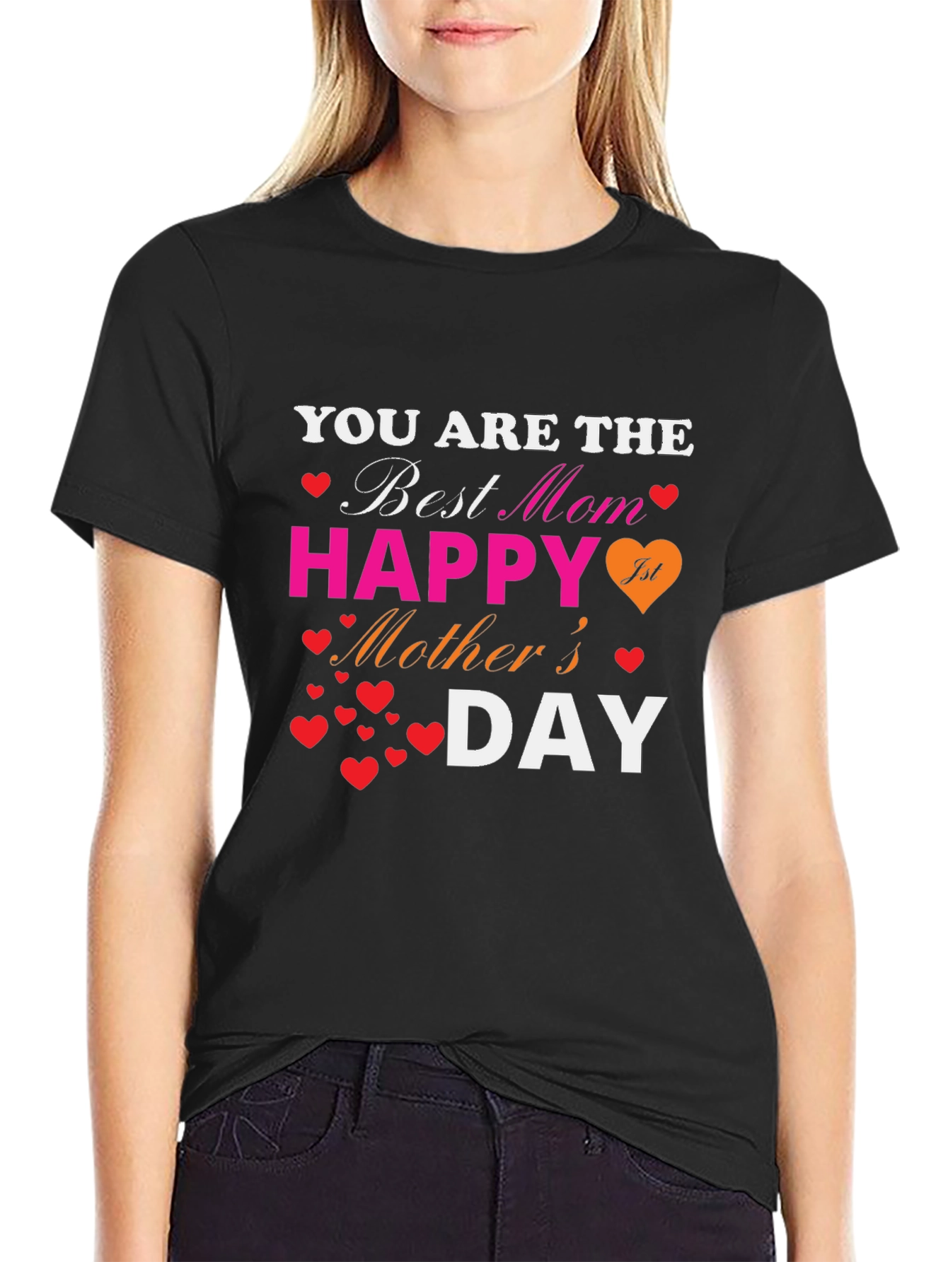 Best Mom Mothers Day Graphic T-Shirt