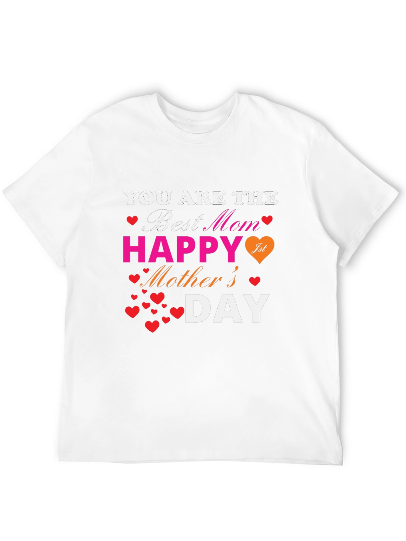 Best Mom Mothers Day Graphic T-Shirt