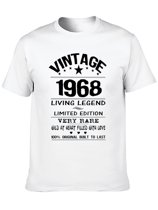 Vintage 1968 T-Shirt: Living Legend Edition