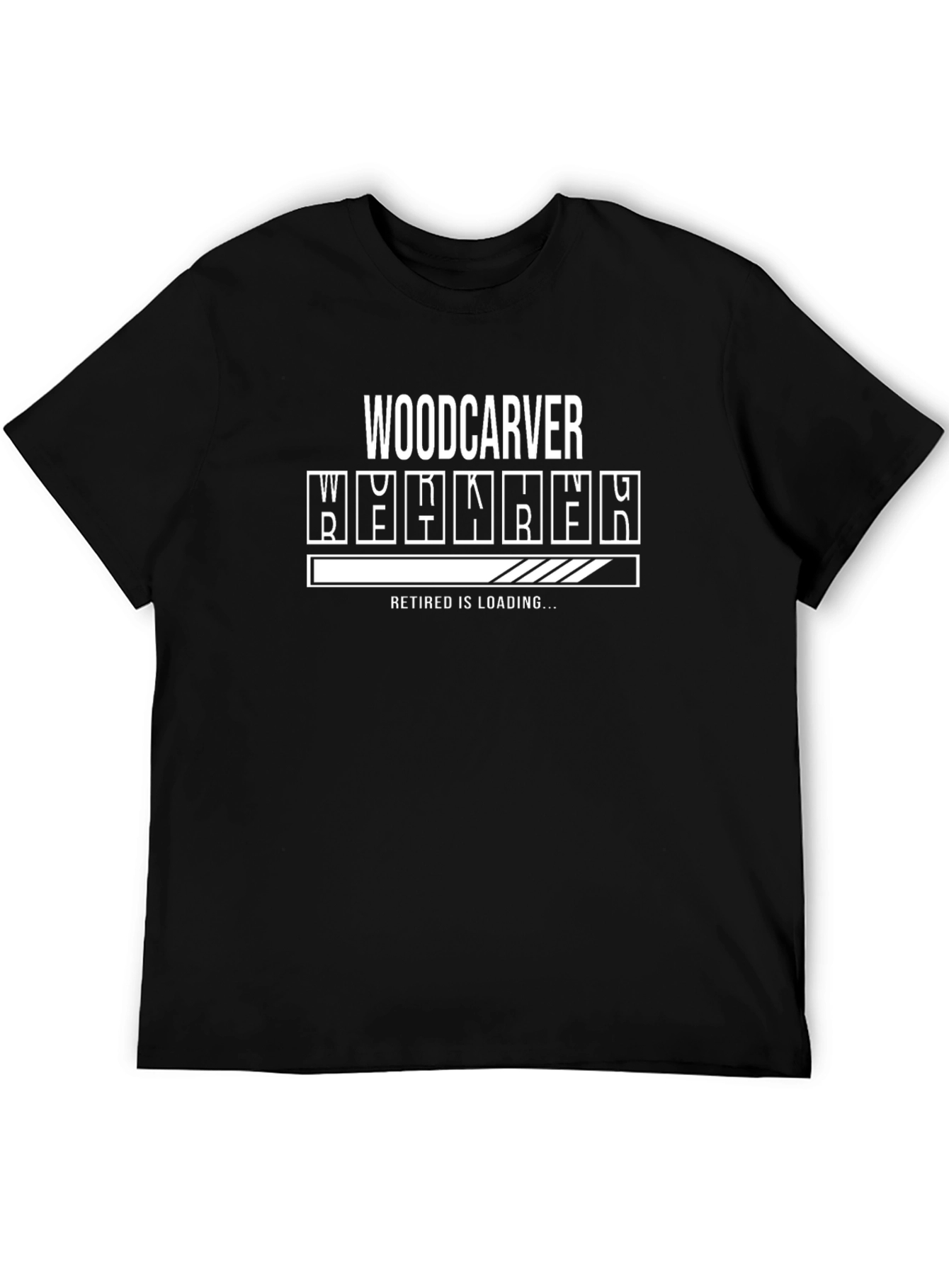 Woodcarver Retired Loading T-Shirt
