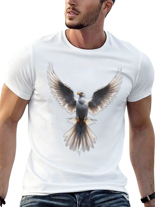 Dove Graphic Print Black T-Shirt