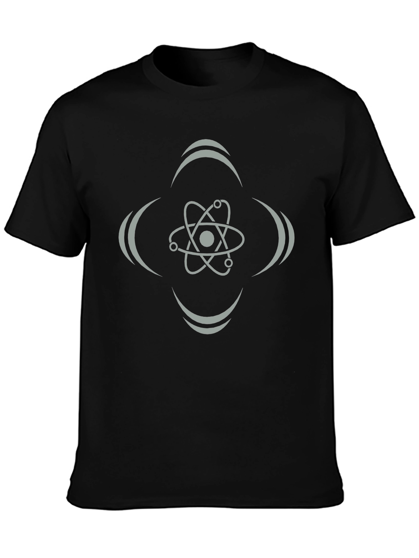 Atom Graphic Tee - Black Science T-Shirt