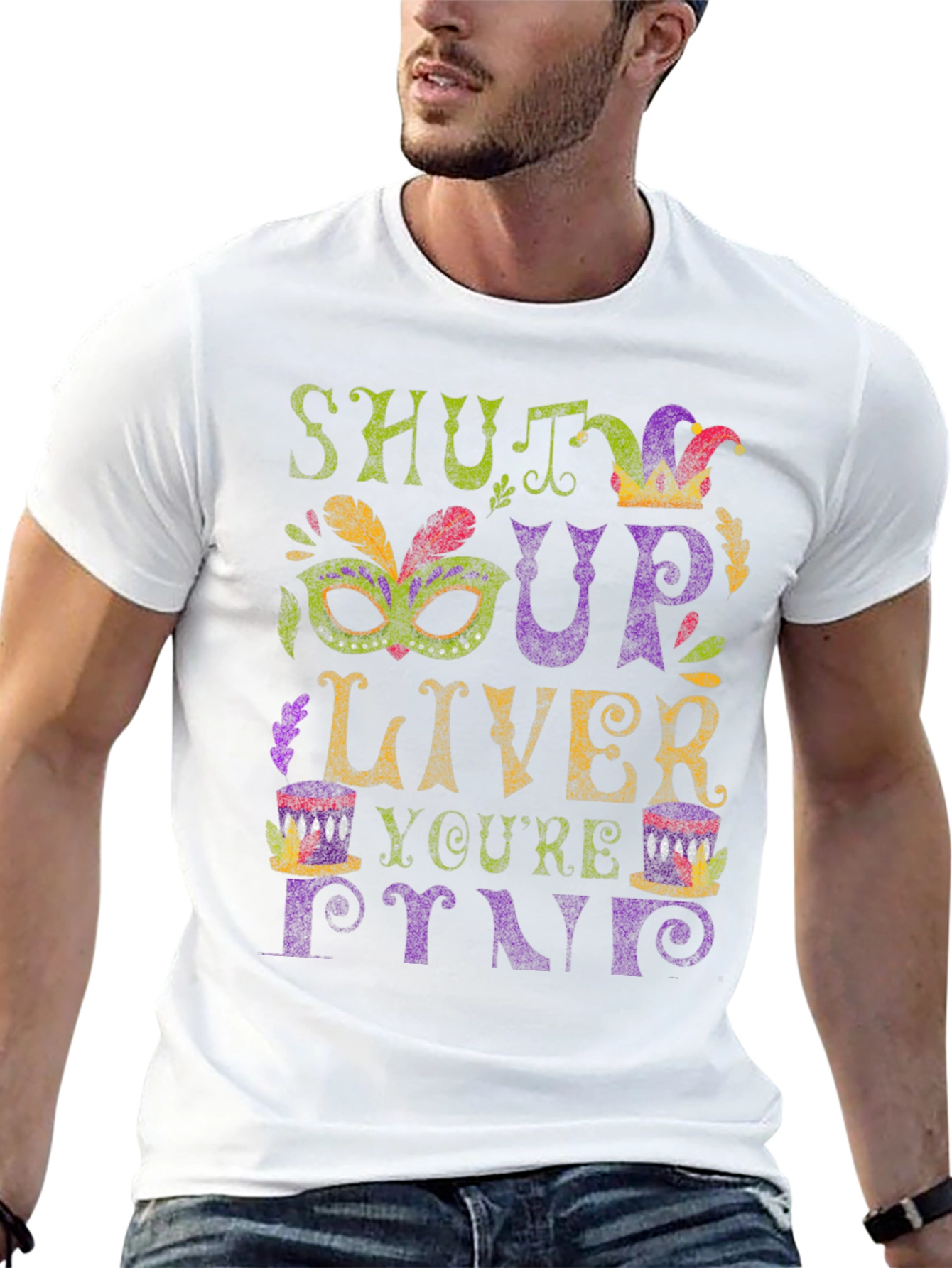 Shut Up Liver Youre Fine Graphic T-Shirt