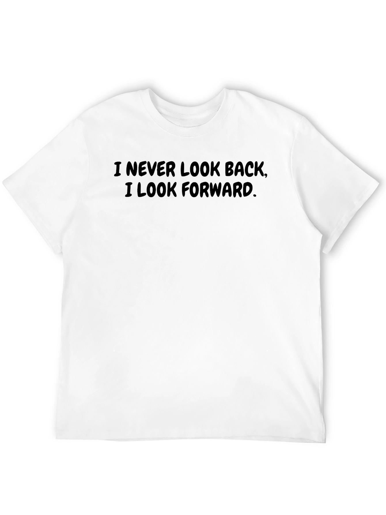 Forward Focus Black Graphic Tee