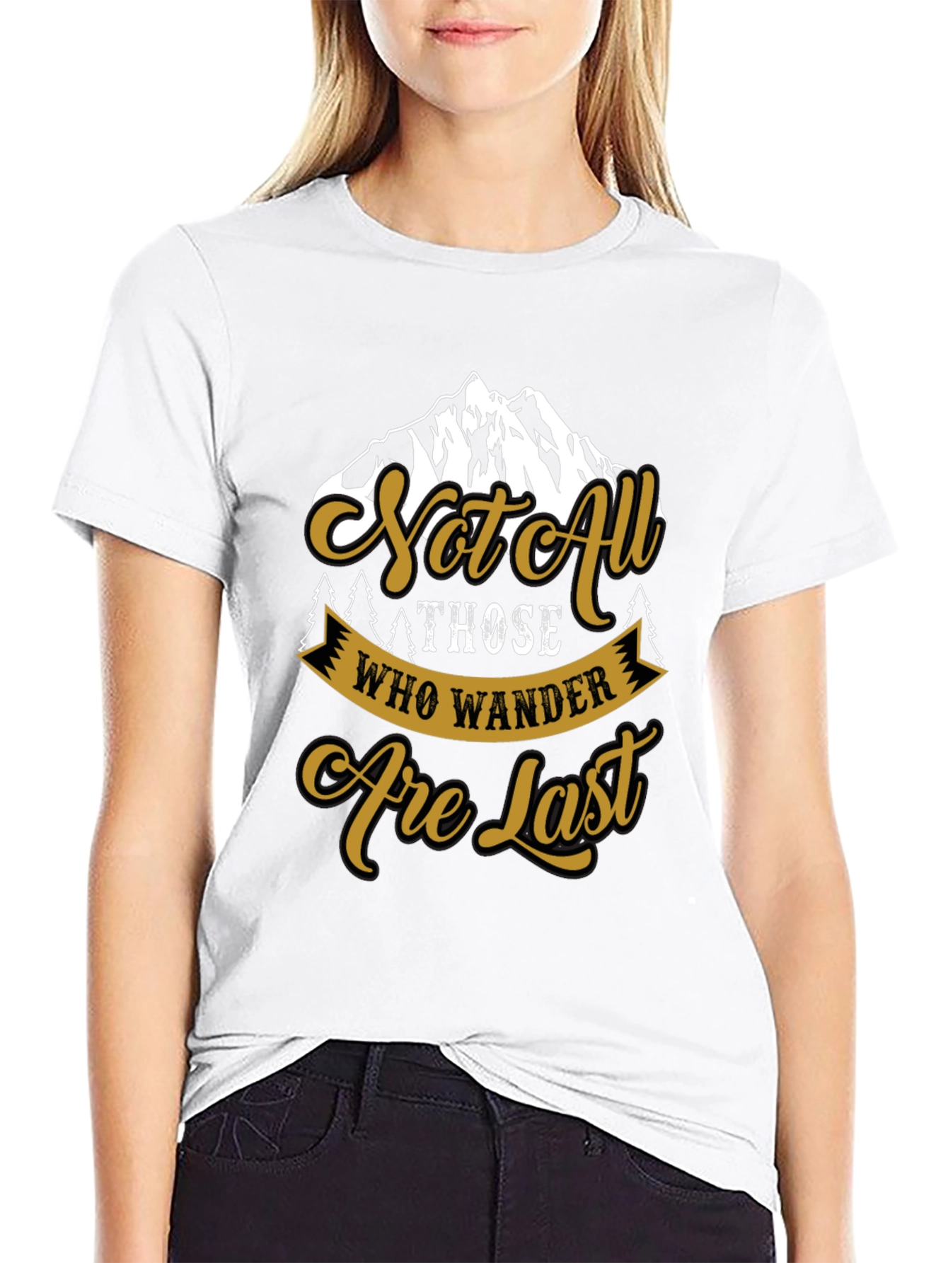 Not All Who Wander Graphic Tee
