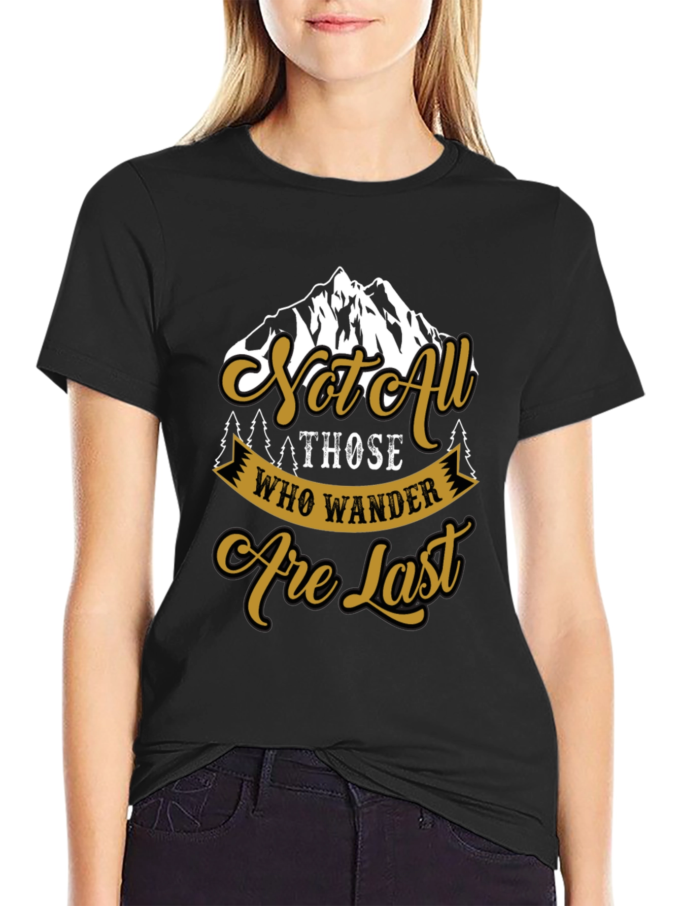 Not All Who Wander Graphic Tee