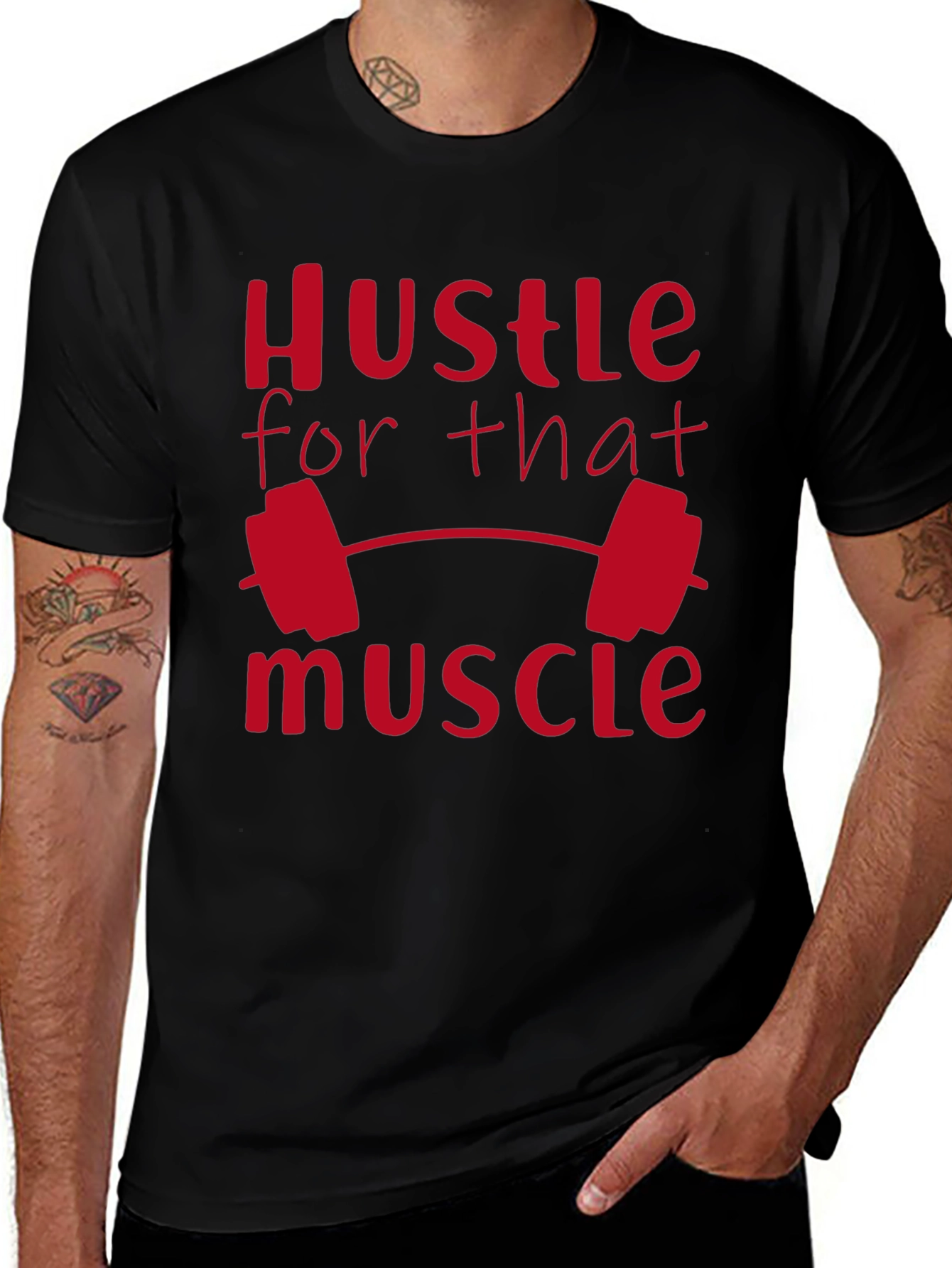 Hustle for That Muscle Gym T-Shirt