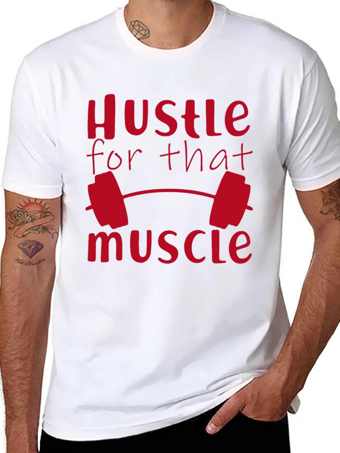 Hustle for That Muscle Gym T-Shirt