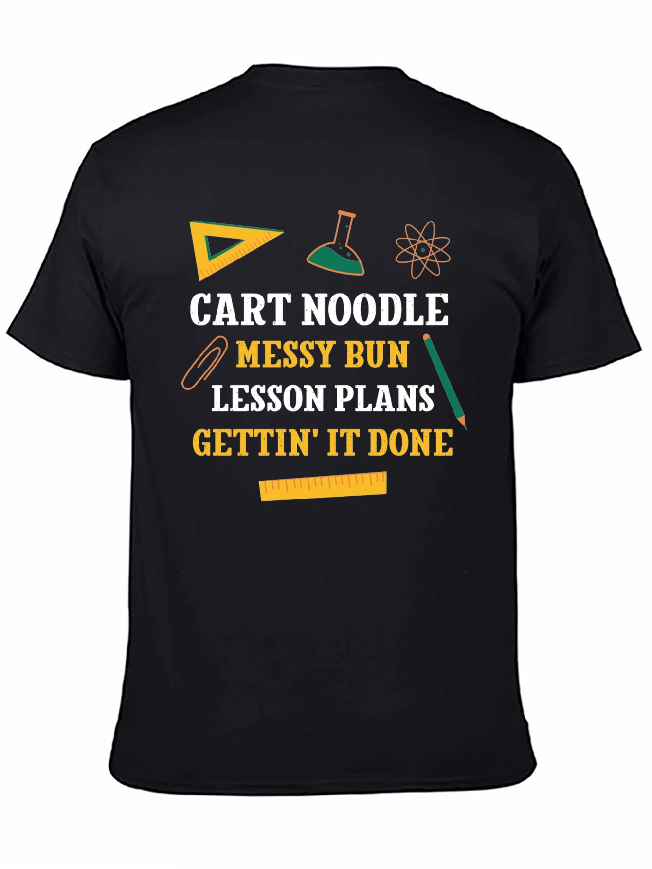 Cart Noodle Messy Bun T-Shirt