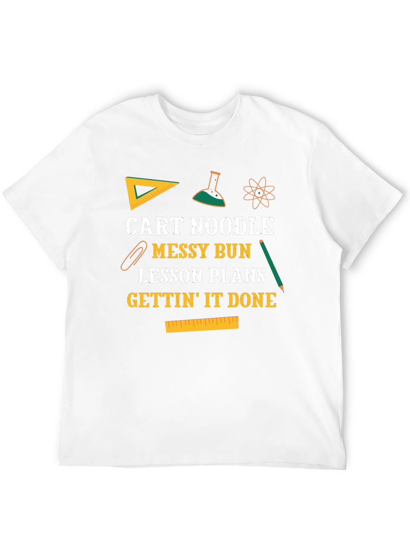 Cart Noodle Messy Bun T-Shirt