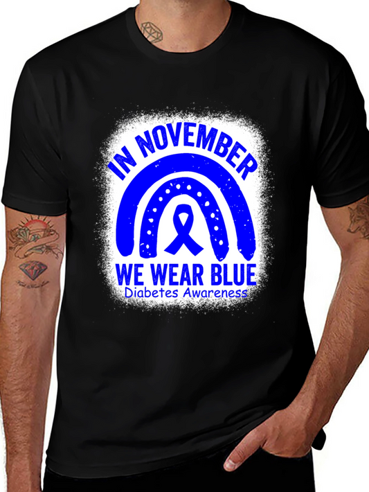 November Diabetes Awareness Blue T-Shirt