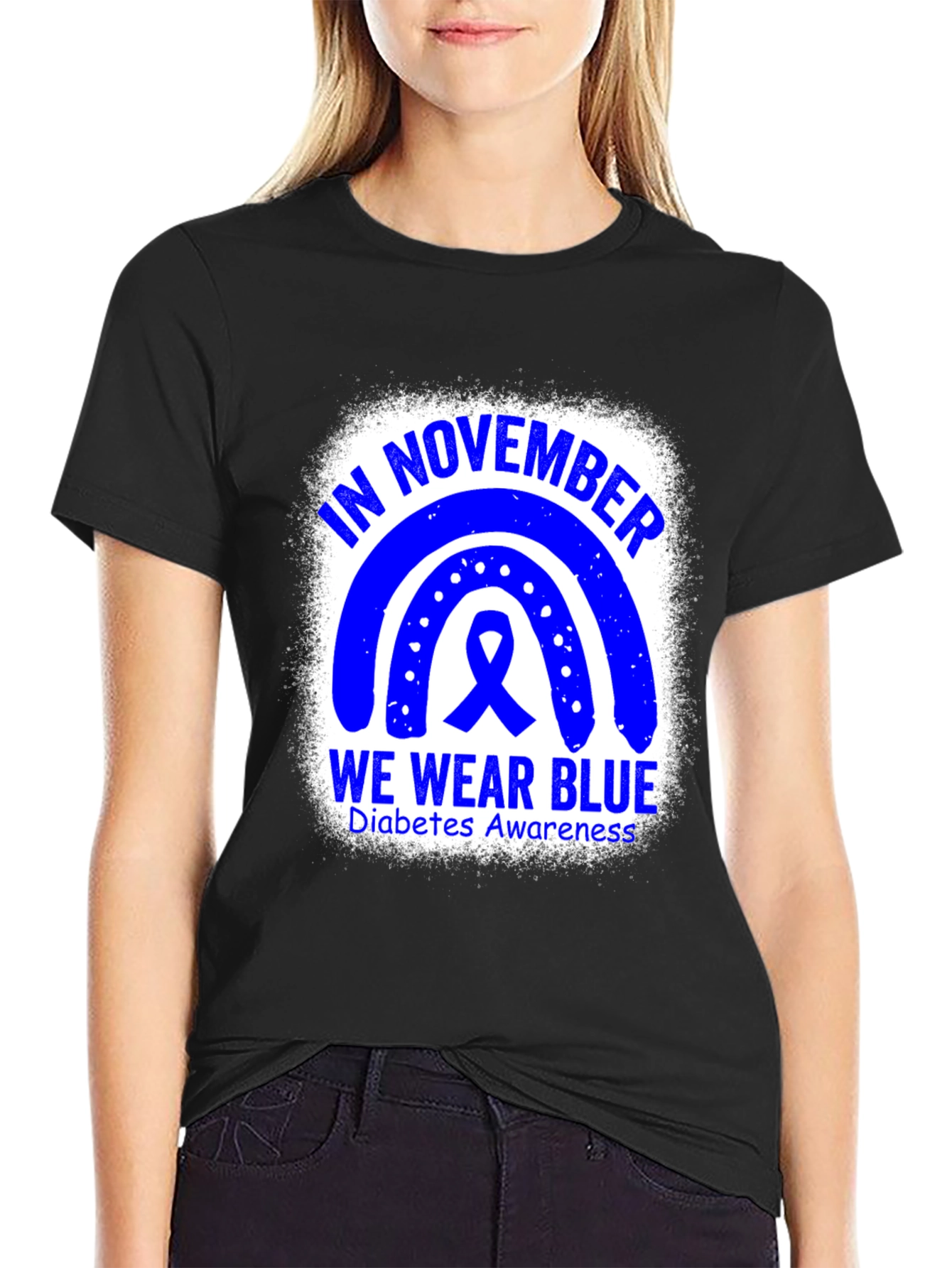 November Diabetes Awareness Blue T-Shirt