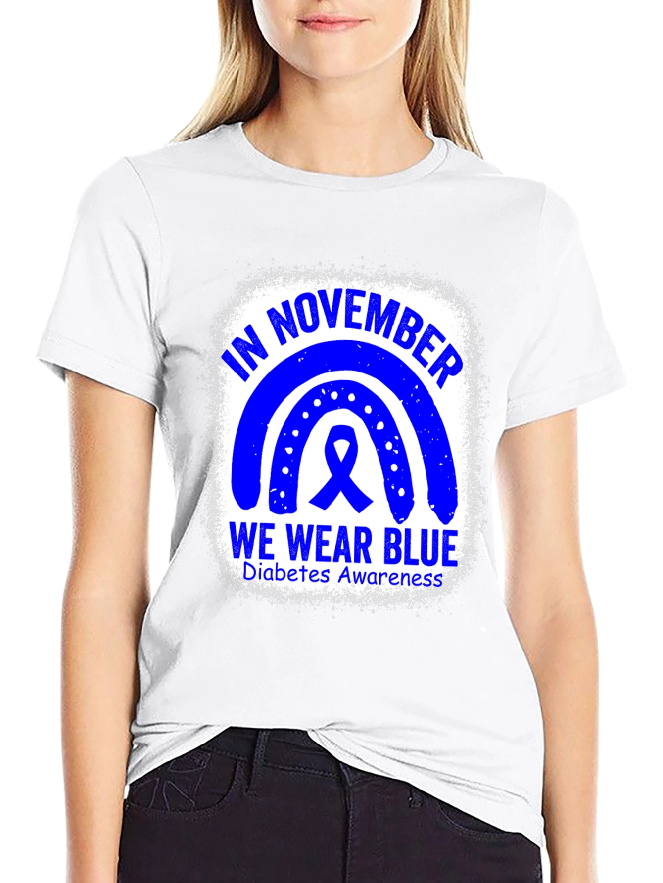 November Diabetes Awareness Blue T-Shirt