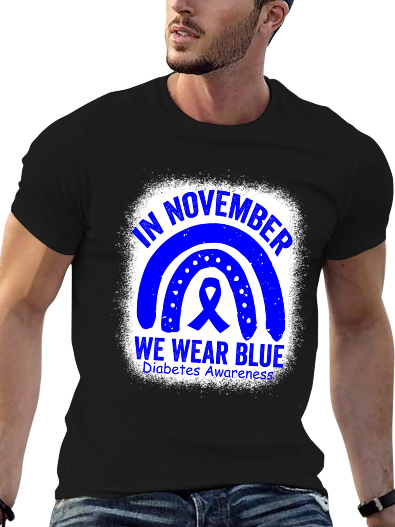 November Diabetes Awareness Blue T-Shirt