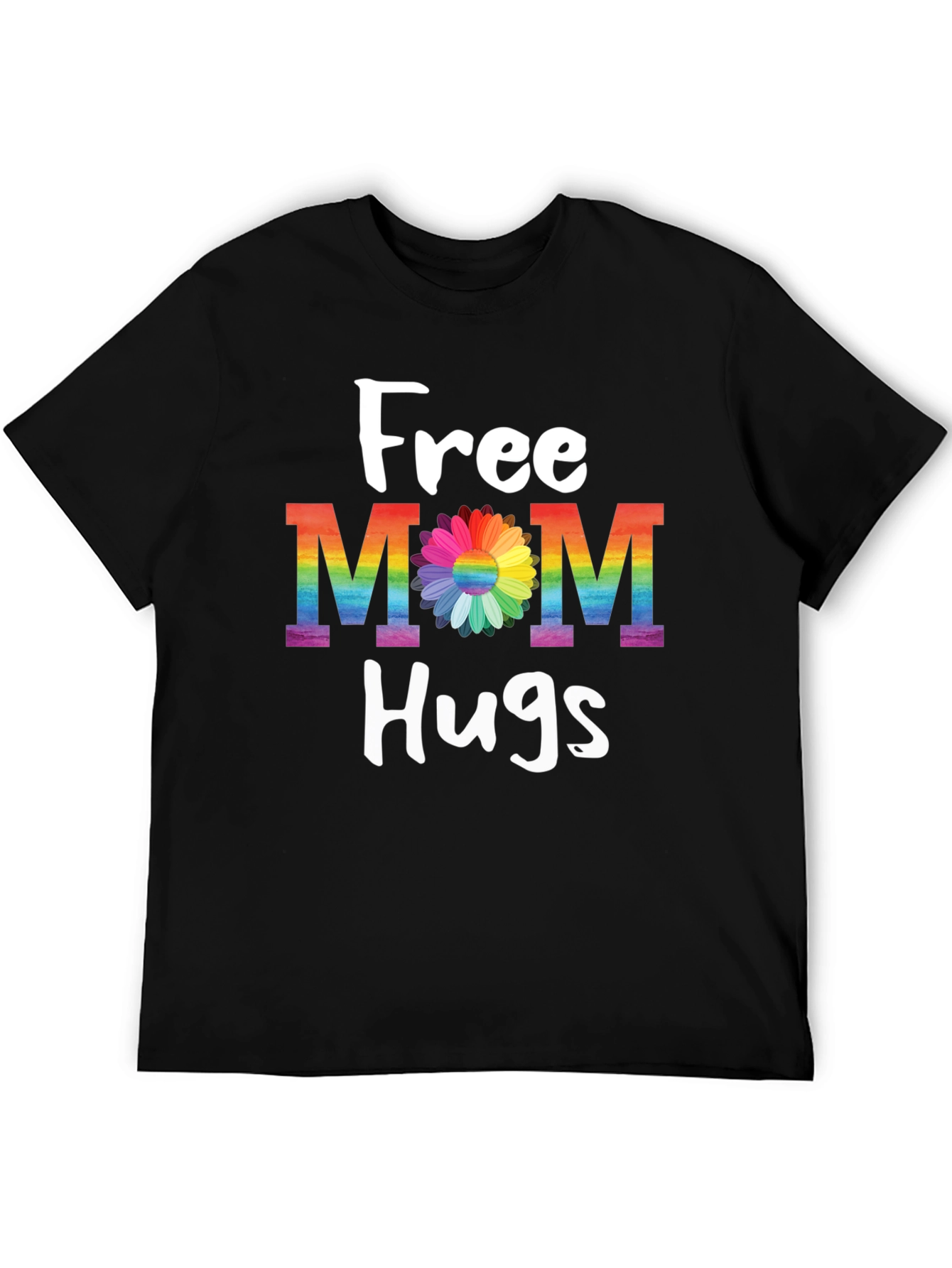 Free Mom Hugs Rainbow T-Shirt