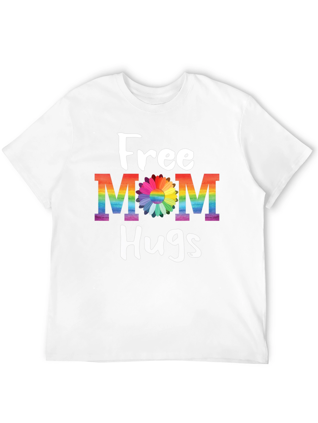 Free Mom Hugs Rainbow T-Shirt