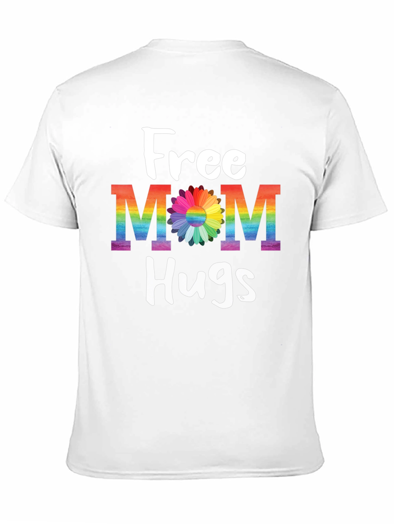 Free Mom Hugs Rainbow T-Shirt