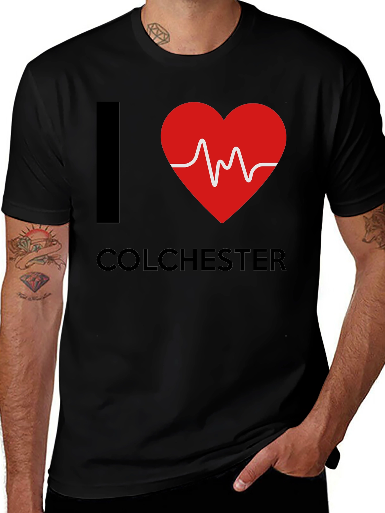 I Heart Colchester Graphic T-Shirt