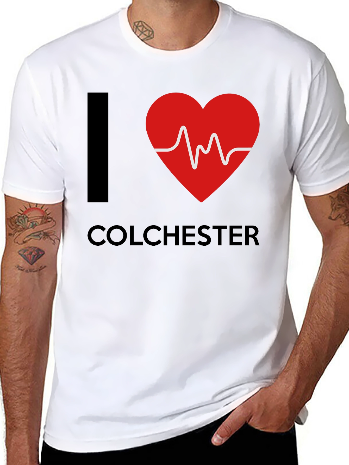 I Heart Colchester Graphic T-Shirt