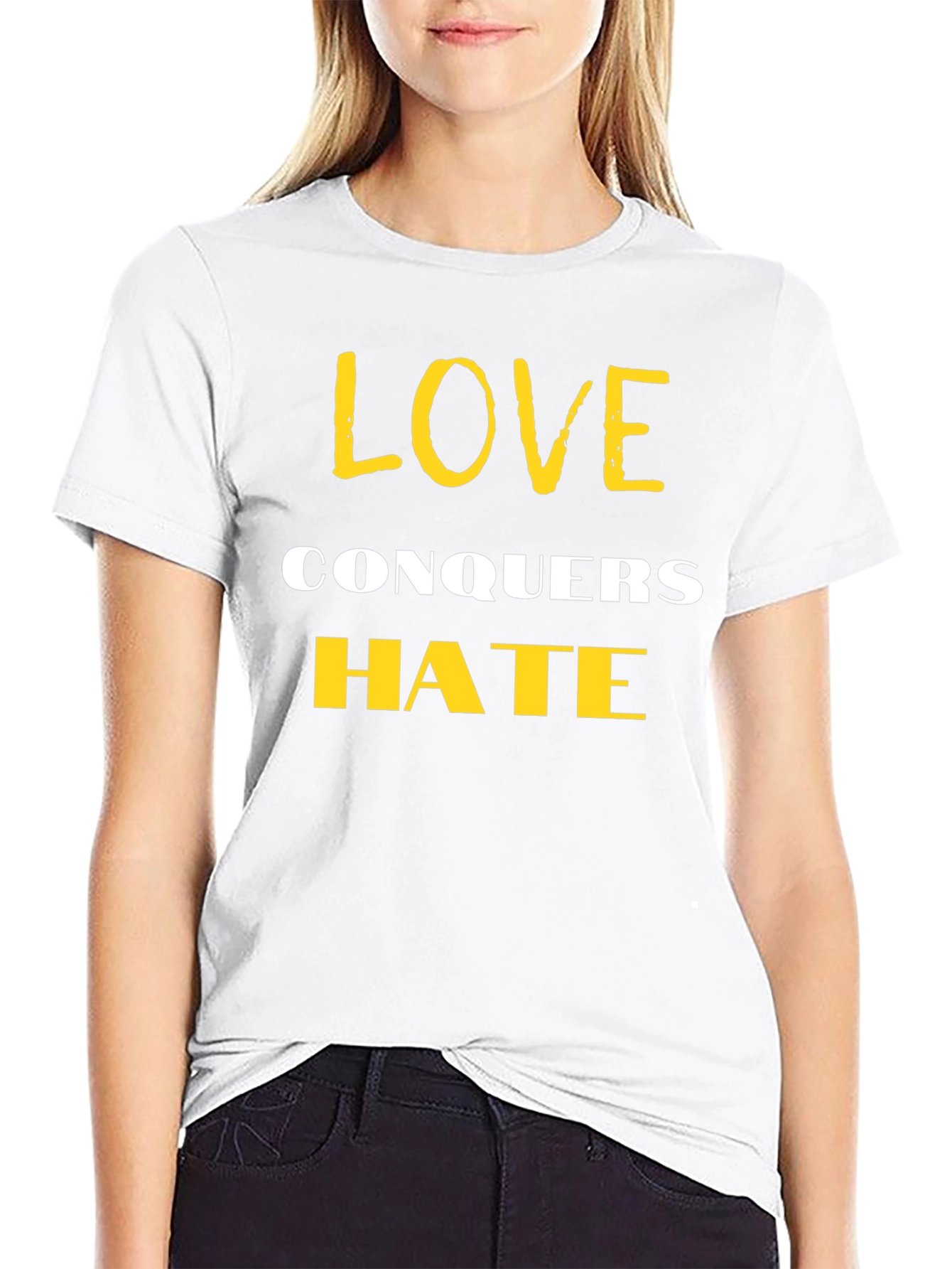 Love Conquers Hate Graphic Tee
