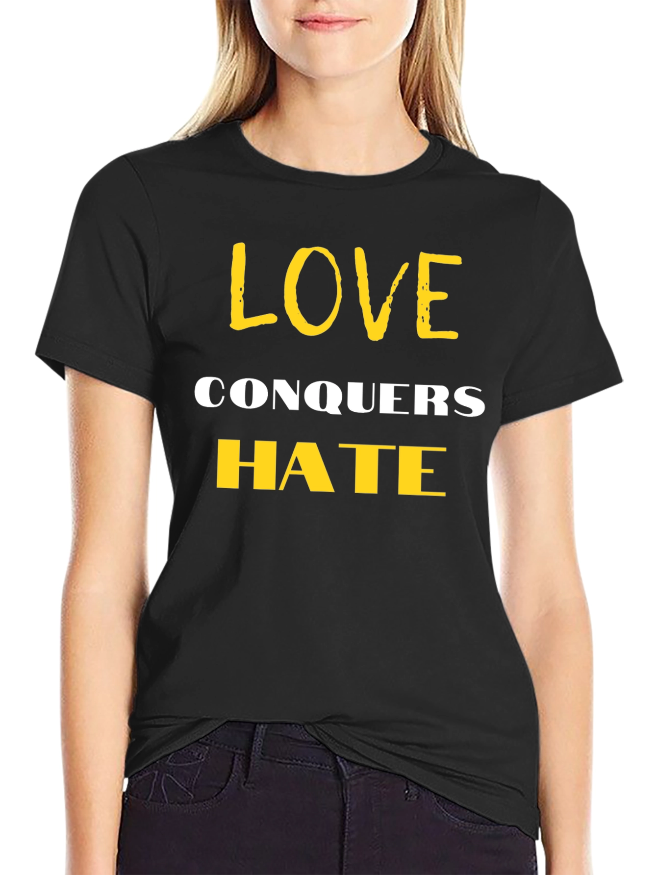 Love Conquers Hate Graphic Tee