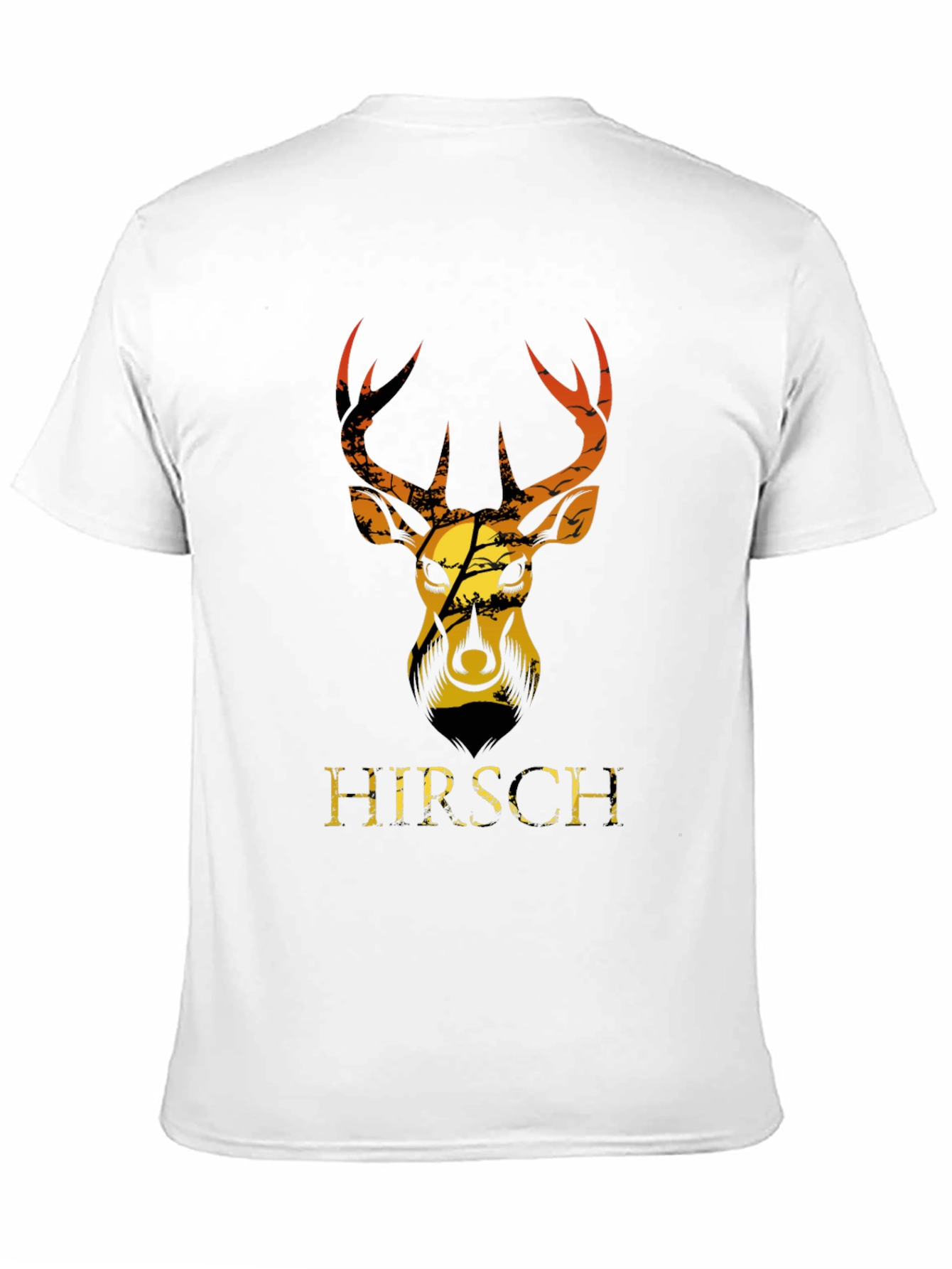 Hirsch Sunset Deer Graphic Tee