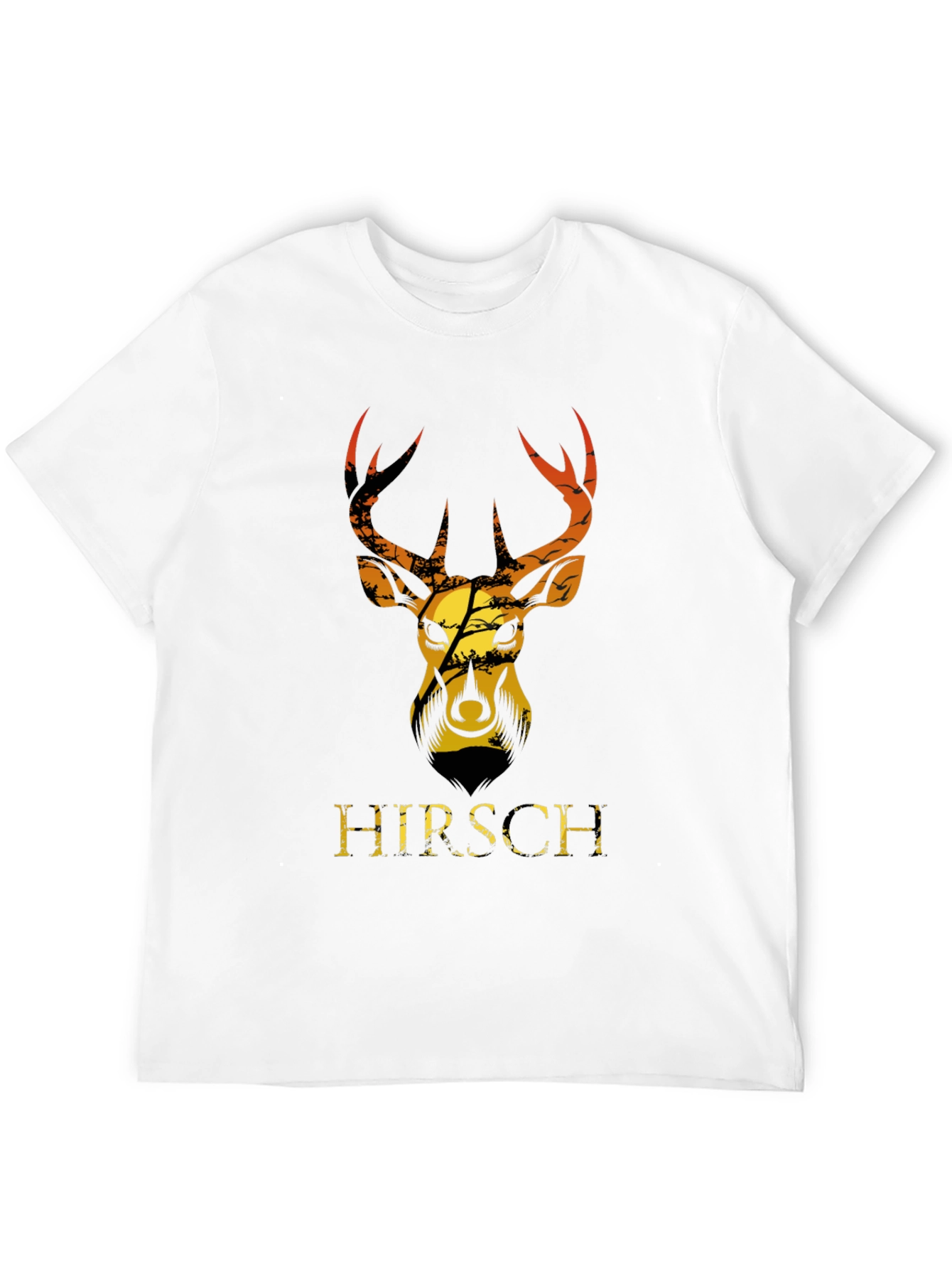 Hirsch Sunset Deer Graphic Tee