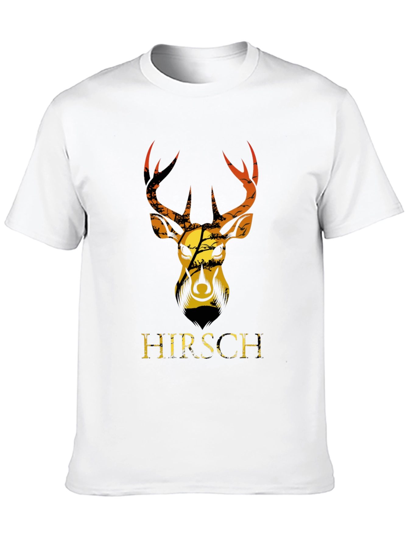 Hirsch Sunset Deer Graphic Tee