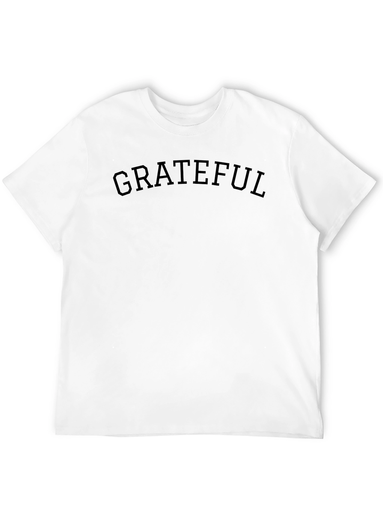 Grateful Crew Neck T-Shirt - Black