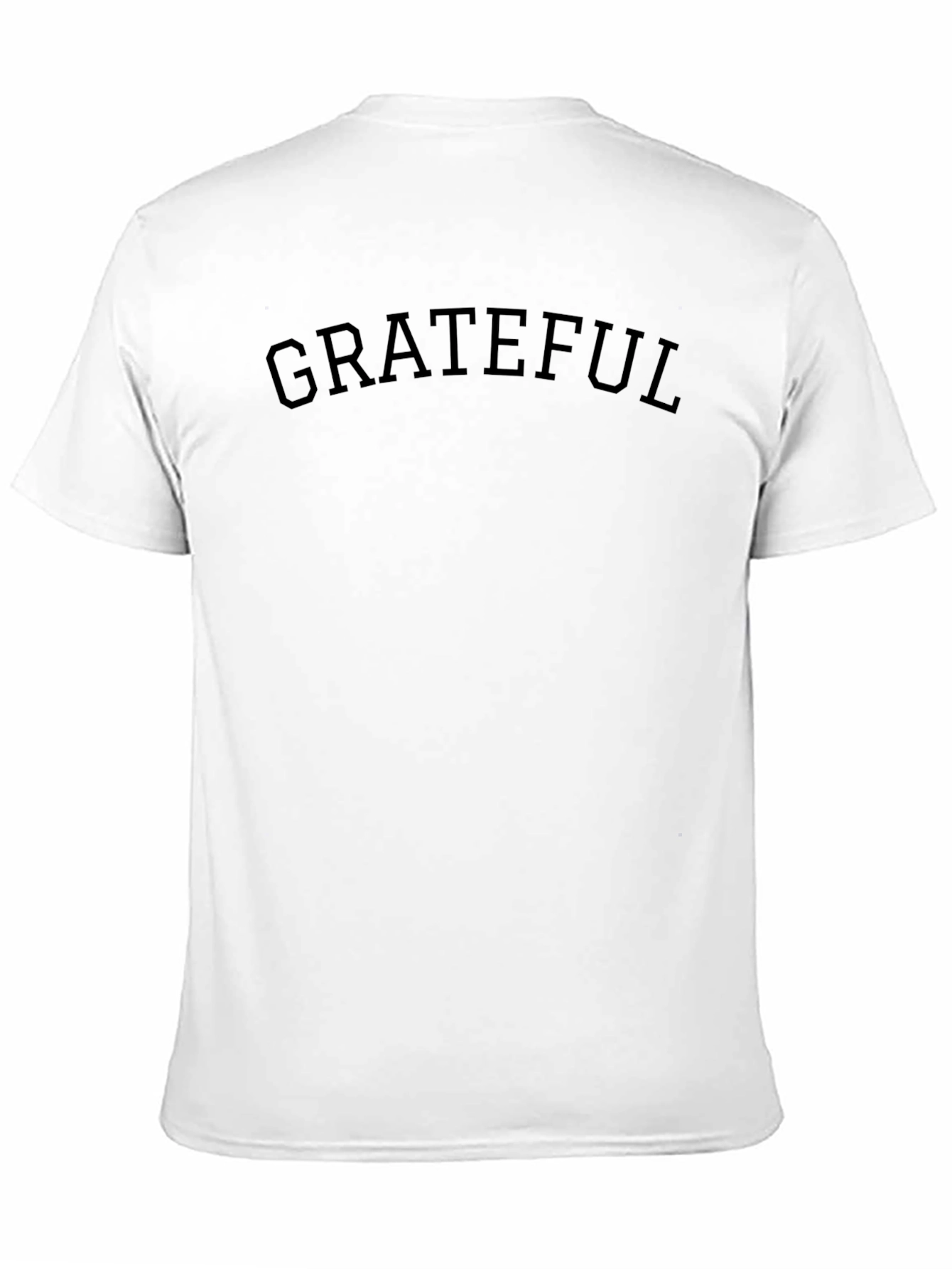 Grateful Crew Neck T-Shirt - Black
