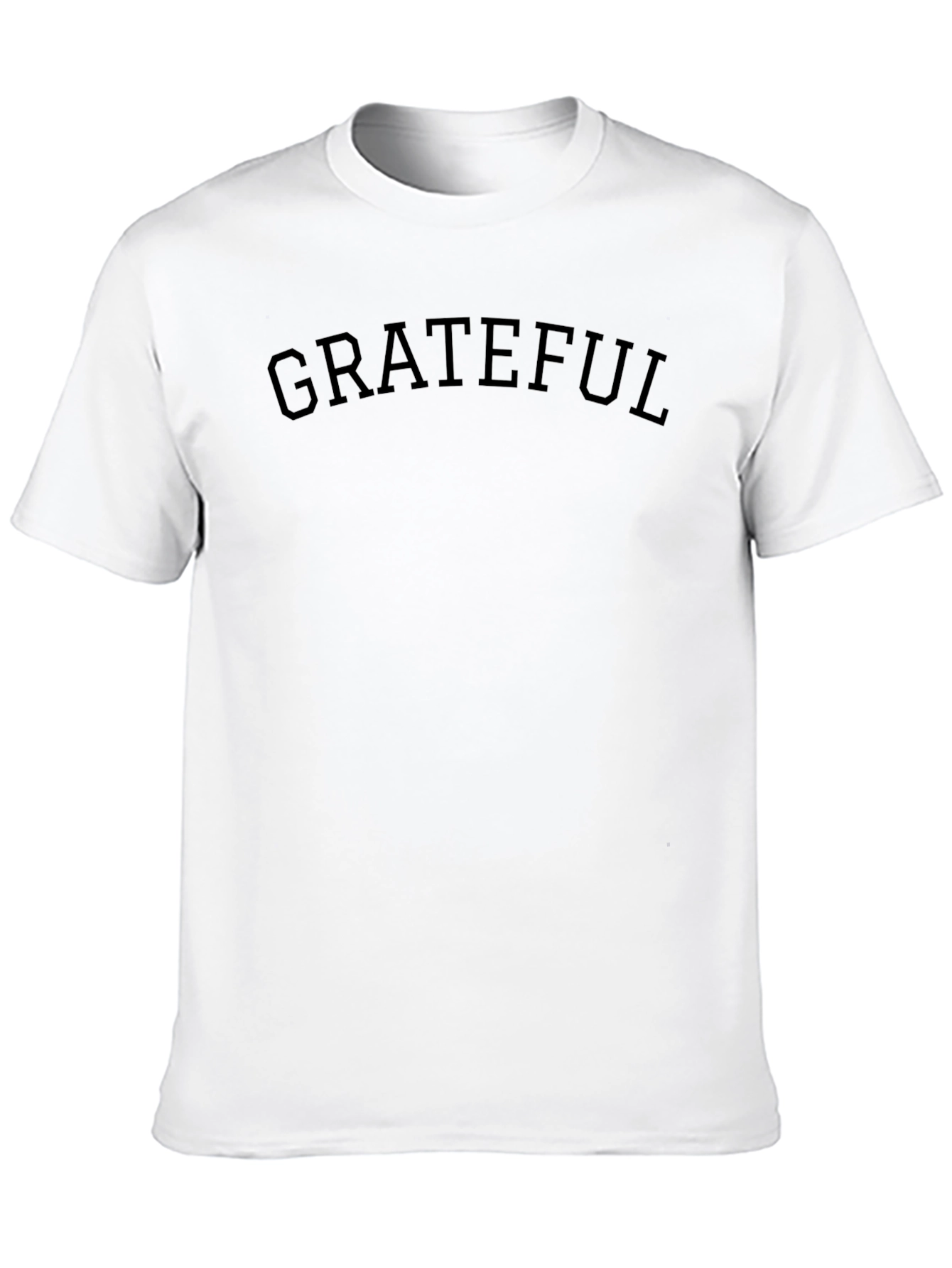 Grateful Crew Neck T-Shirt - Black