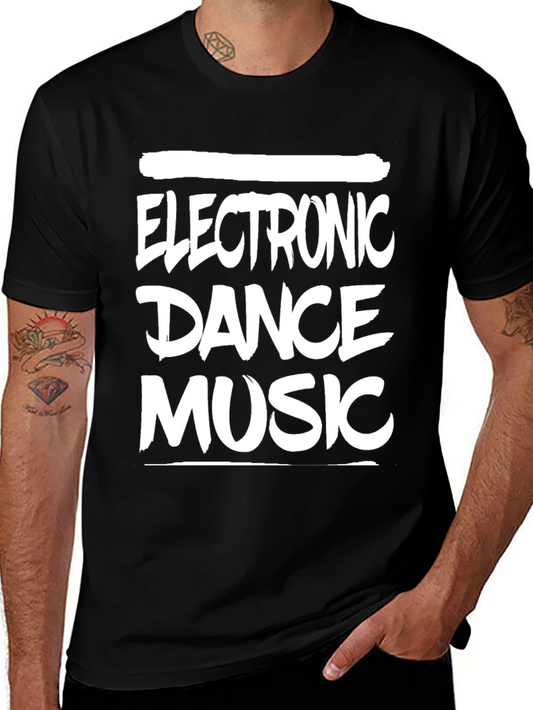 Electronic Dance Music Black T-Shirt