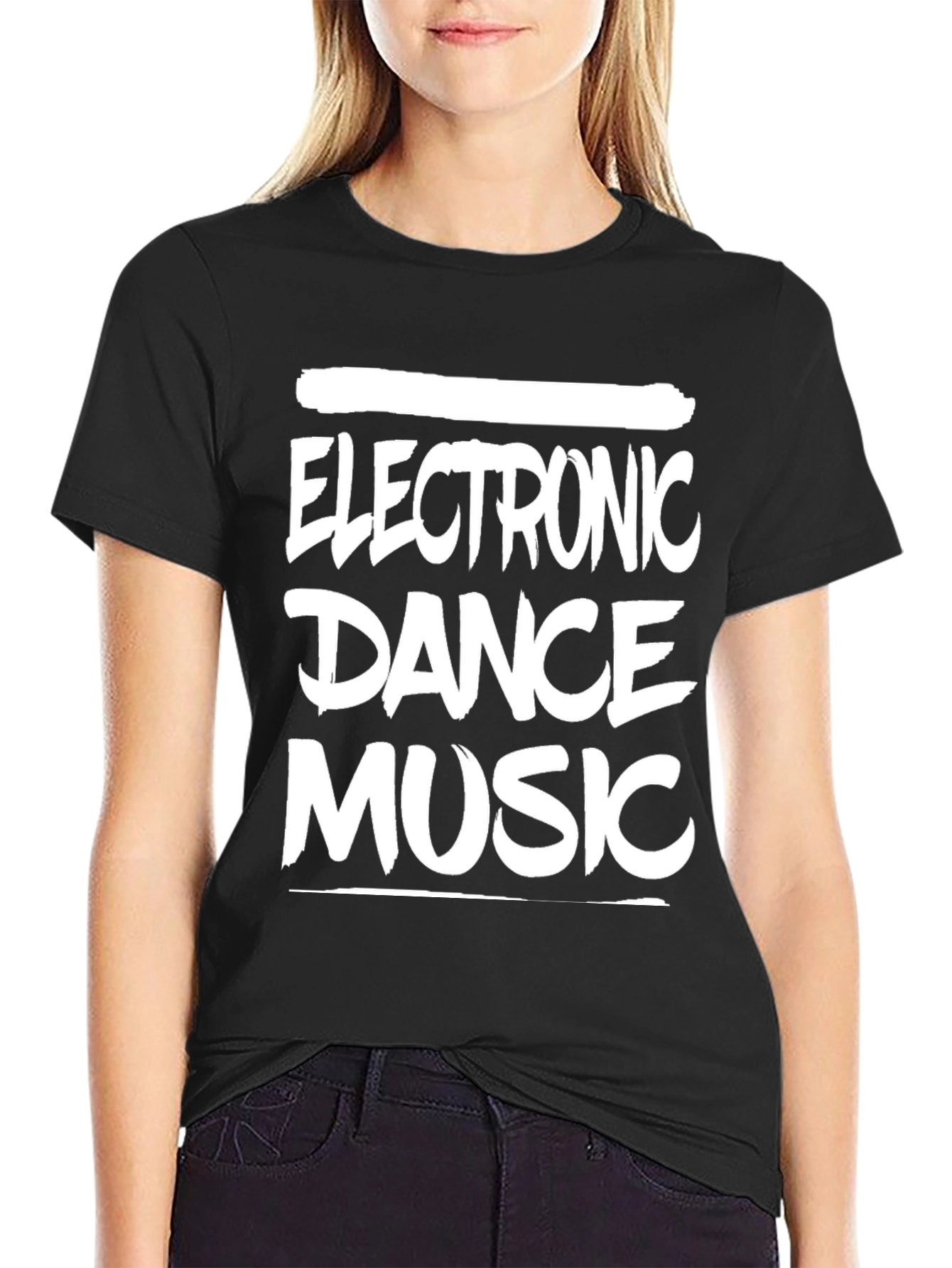 Electronic Dance Music Black T-Shirt
