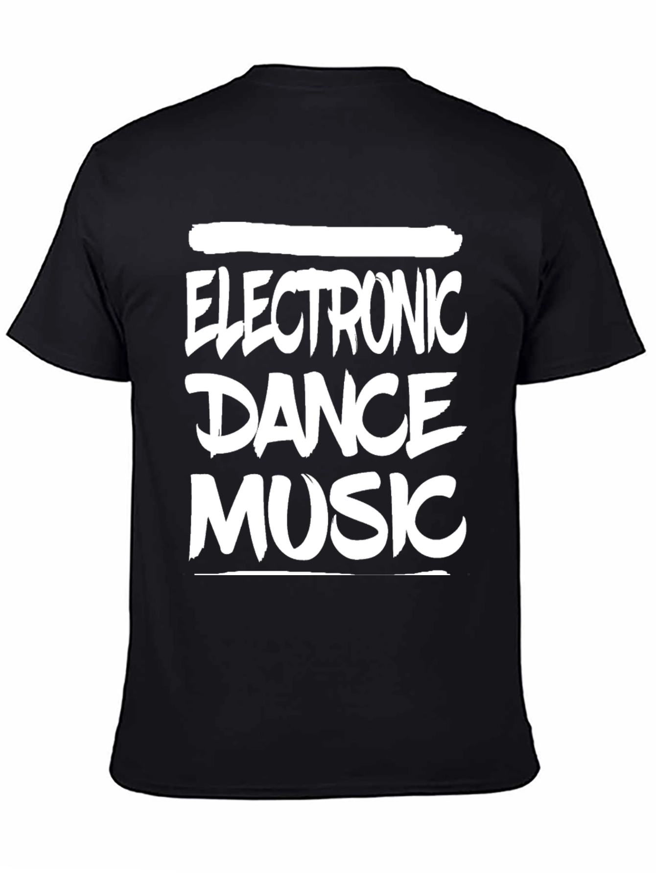 Electronic Dance Music Black T-Shirt