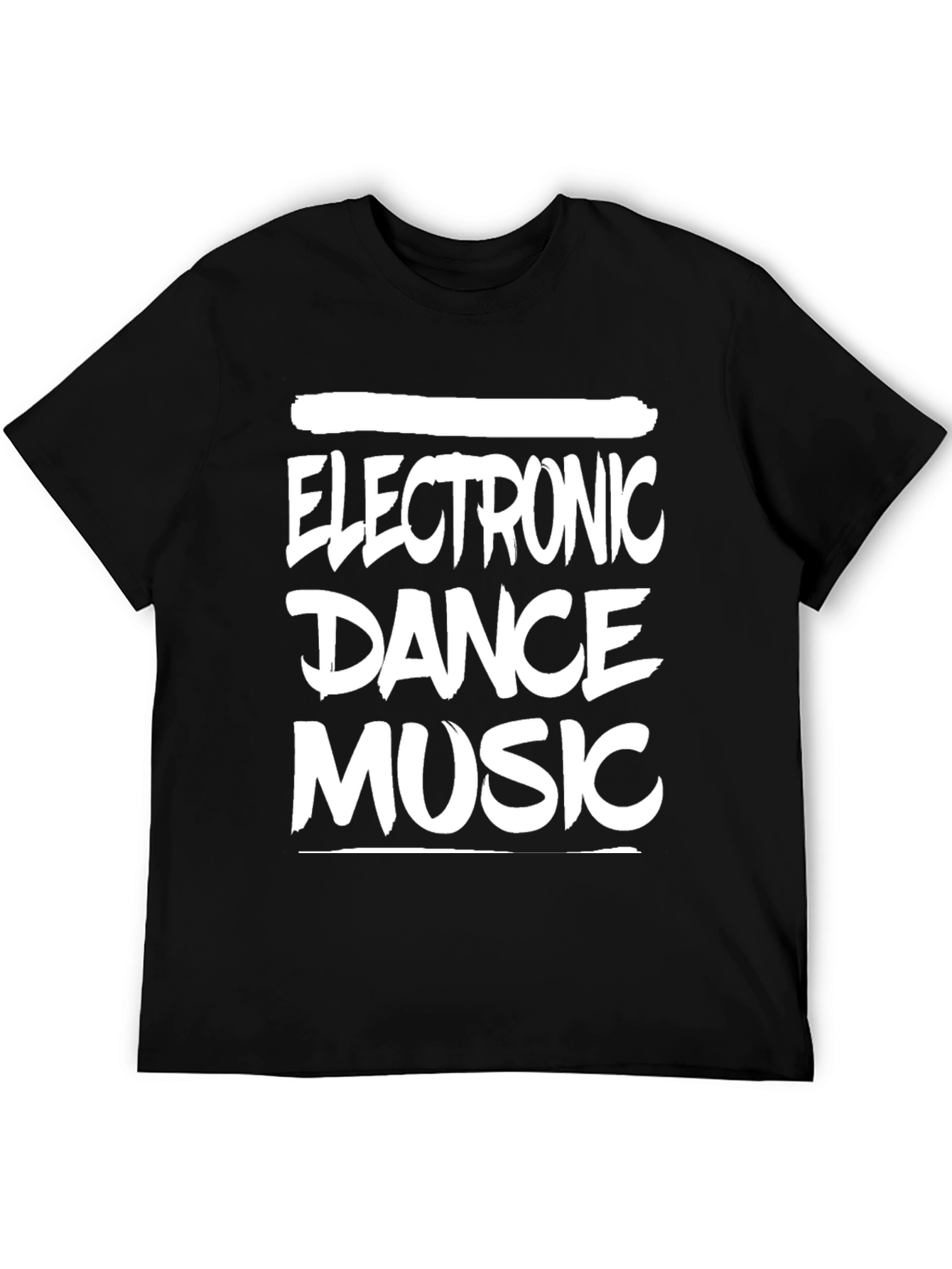 Electronic Dance Music Black T-Shirt