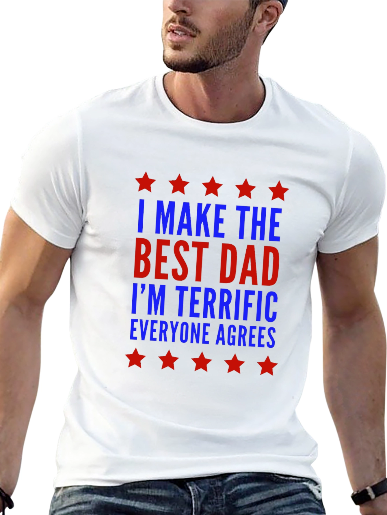 Best Dad Ever Graphic T-Shirt